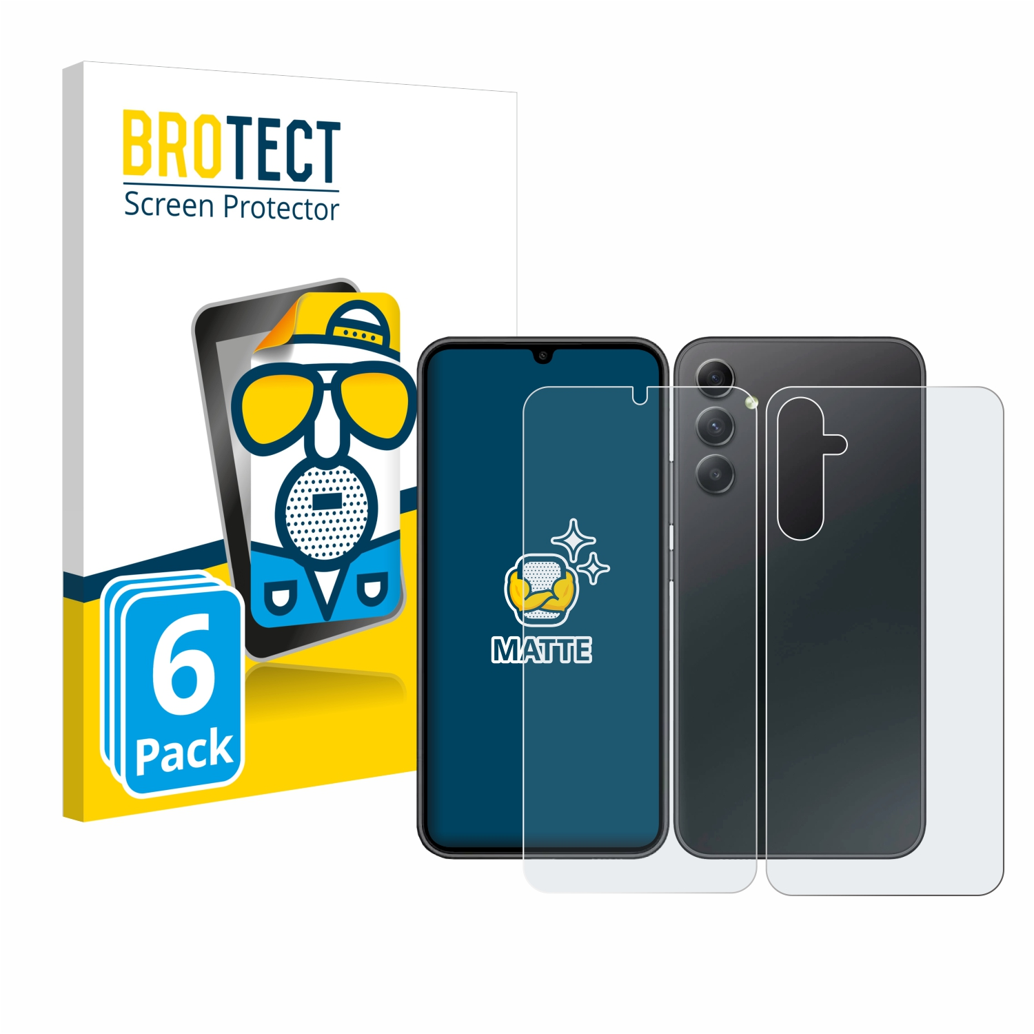 BROTECT 6x Edition) Samsung A34 5G Galaxy Enterprise Schutzfolie(für matte