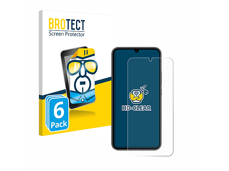 BROTECT 6x klare Schutzfolie(für Samsung Enterprise A34 Galaxy 5G Edition)