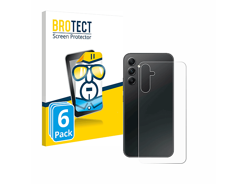 BROTECT 6x klare Schutzfolie(für A34 Samsung Enterprise 5G Galaxy Edition)
