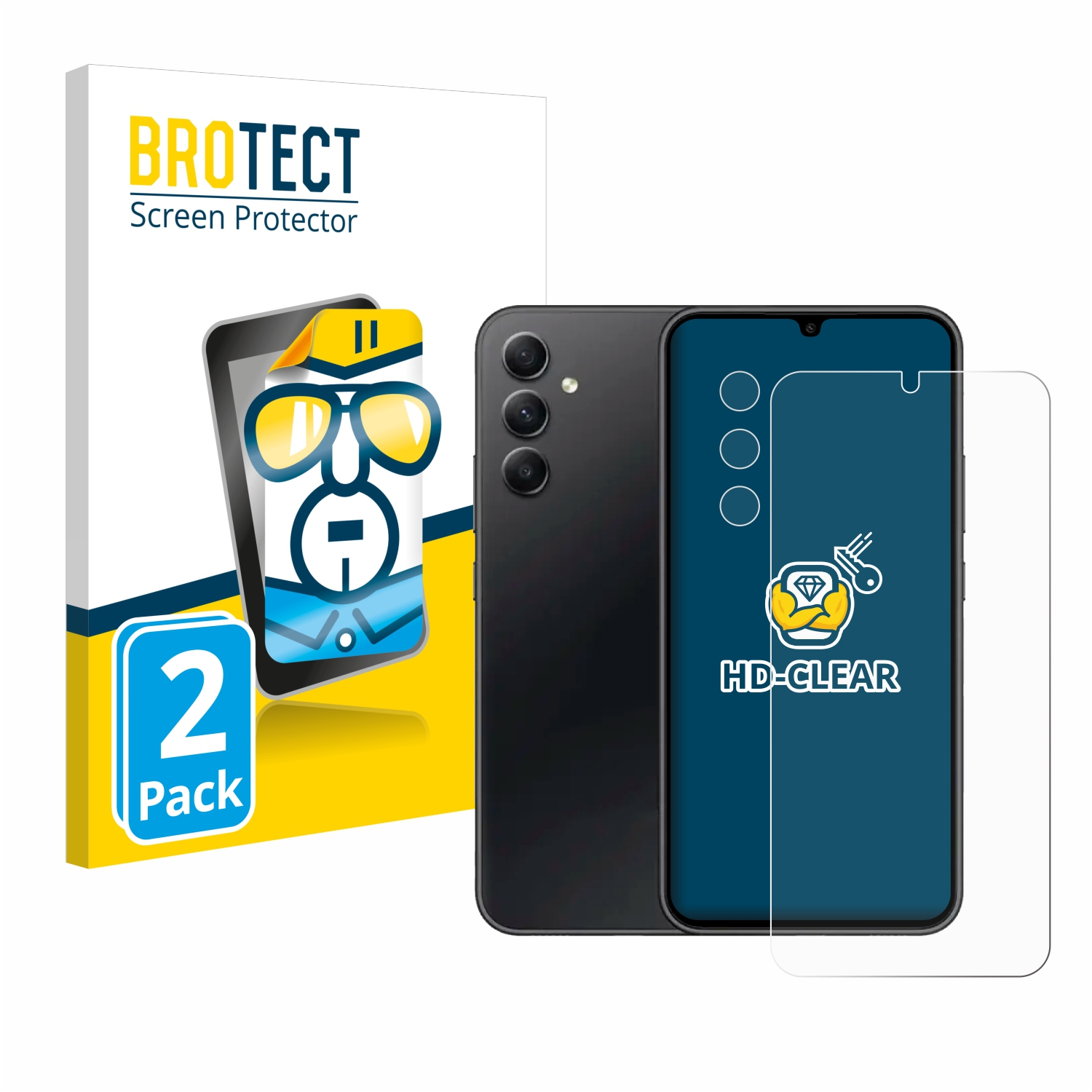 A34 Edition) Enterprise Samsung klare BROTECT Schutzfolie(für 2x Galaxy 5G
