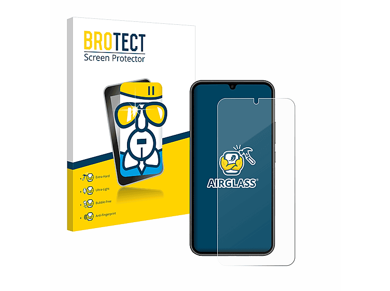 BROTECT Airglass klare Schutzfolie(für Samsung Galaxy A34 5G Enterprise Edition)
