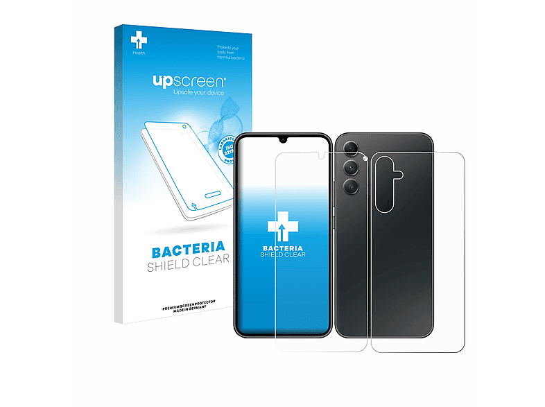 UPSCREEN antibakteriell klare Schutzfolie(für Samsung Galaxy A34 5G Enterprise Edition)