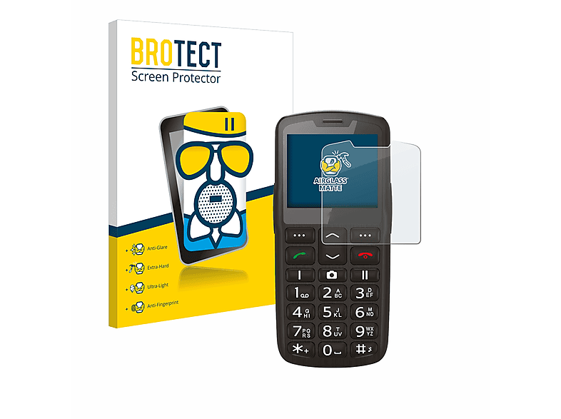 Beafon BROTECT Airglass matte LTE) Schutzfolie(für SL260