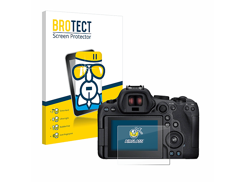 BROTECT Airglass klare Schutzfolie(für Canon EOS R6 Mark II)