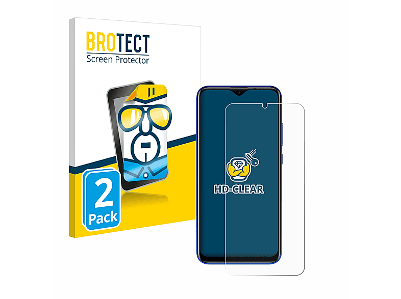 BROTECT 2x klare Schutzfolie(für BLU G50+)
