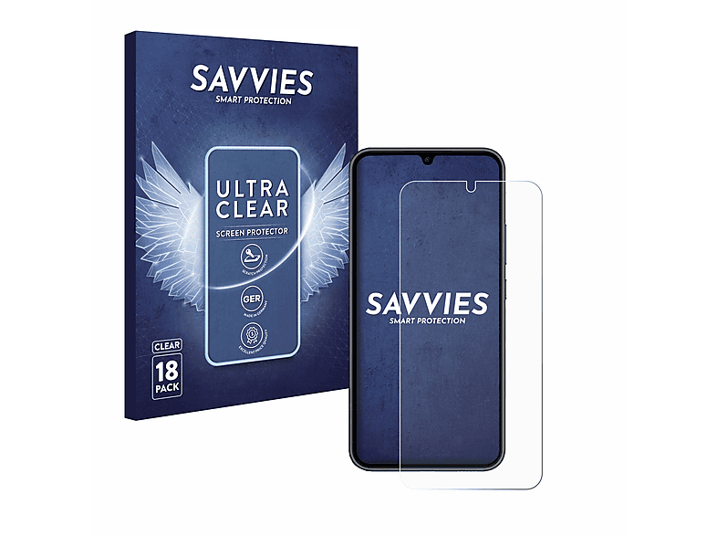 Schutzfolie(für Galaxy Enterprise klare 18x 5G Edition) Samsung SAVVIES A34