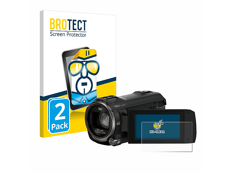 BROTECT Schutzfolie Für 3.56 Zoll Displays - 2 Stück Clear Edition