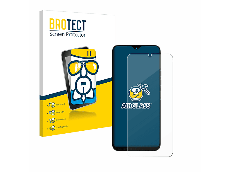 BROTECT Airglass klare Schutzfolie(für Umidigi G3 Plus)