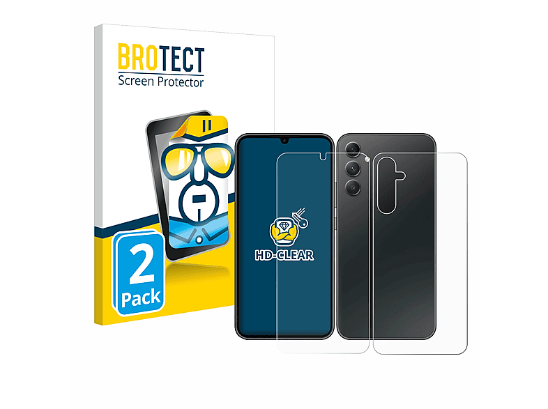 Enterprise A34 Edition) klare 5G Schutzfolie(für Samsung Galaxy 2x BROTECT