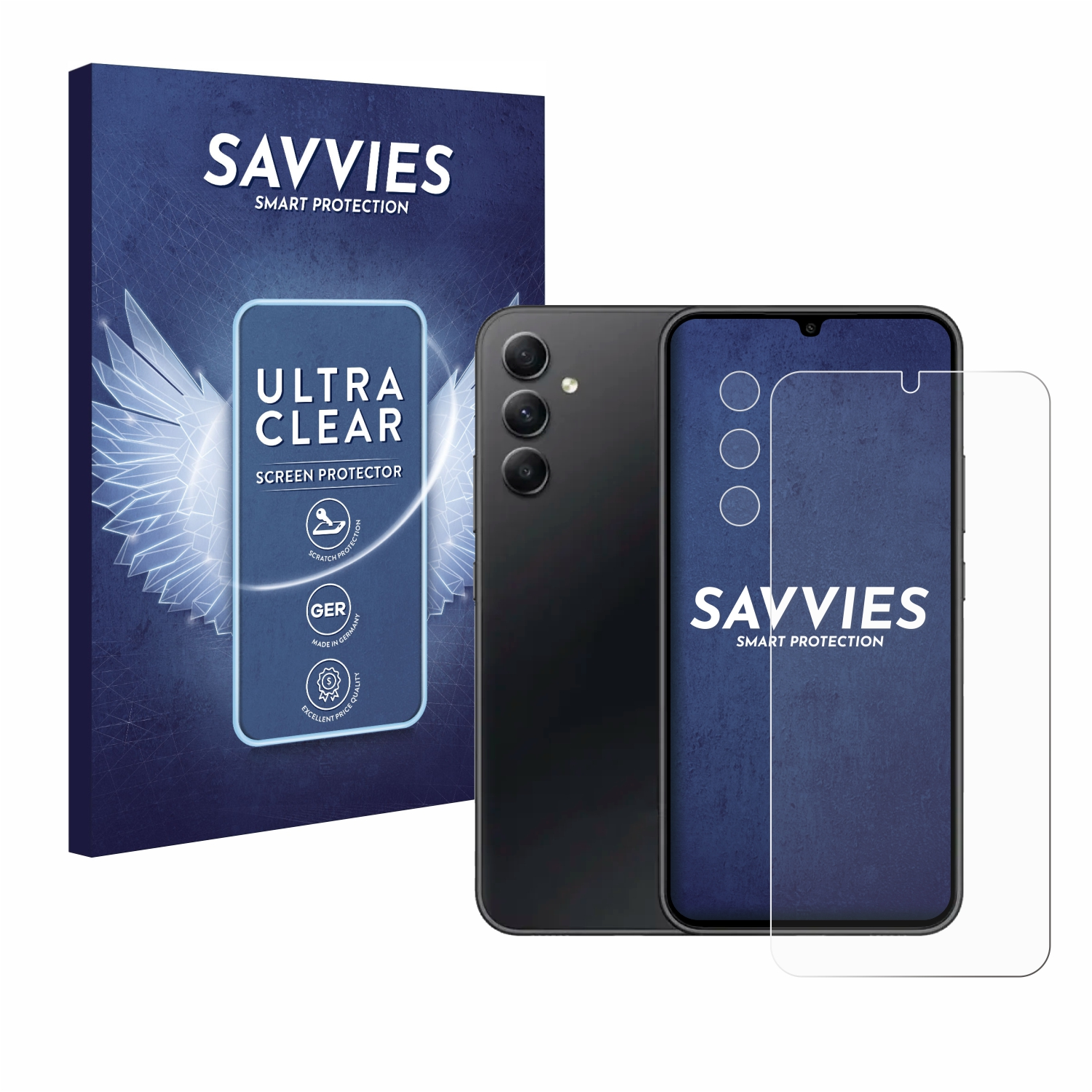 Schutzfolie(für Galaxy SAVVIES A34 Edition) 5G klare 18x Enterprise Samsung