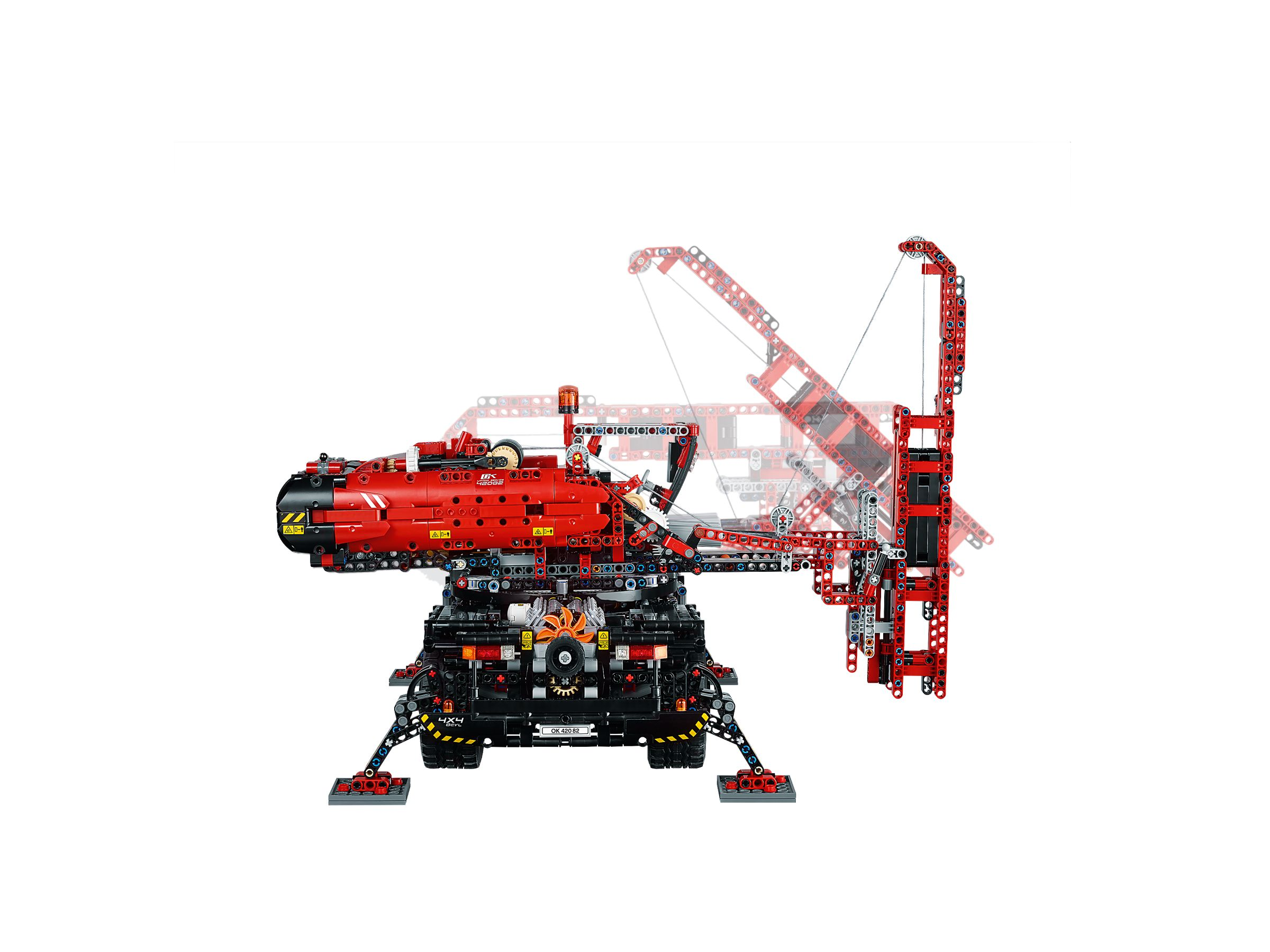 LEGO 42082 GELÄNDEGÄNGIGER KRANWAGEN Bausatz, Mehrfarbig