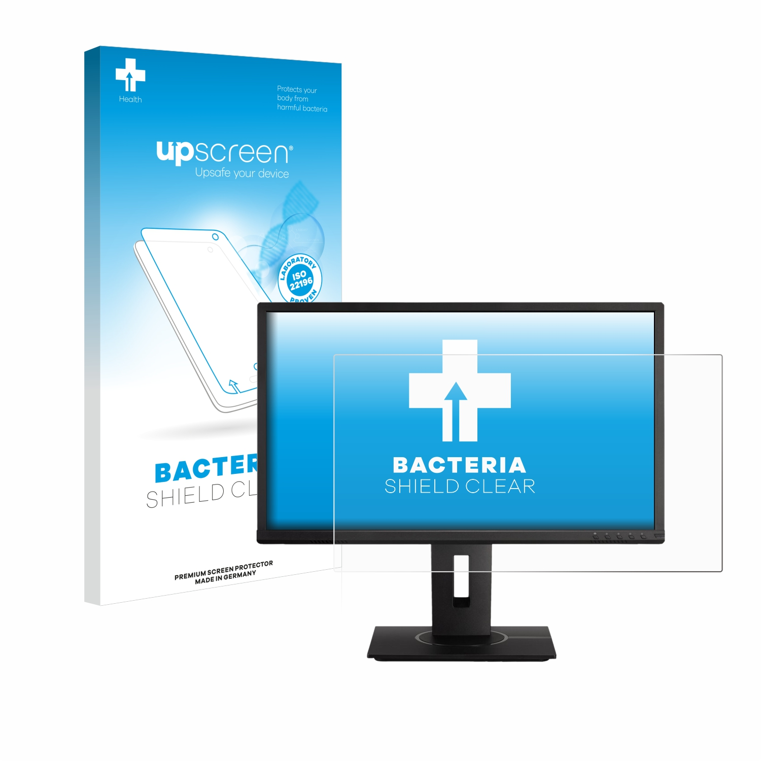 UPSCREEN antibakteriell klare Schutzfolie(für VG2440) ViewSonic