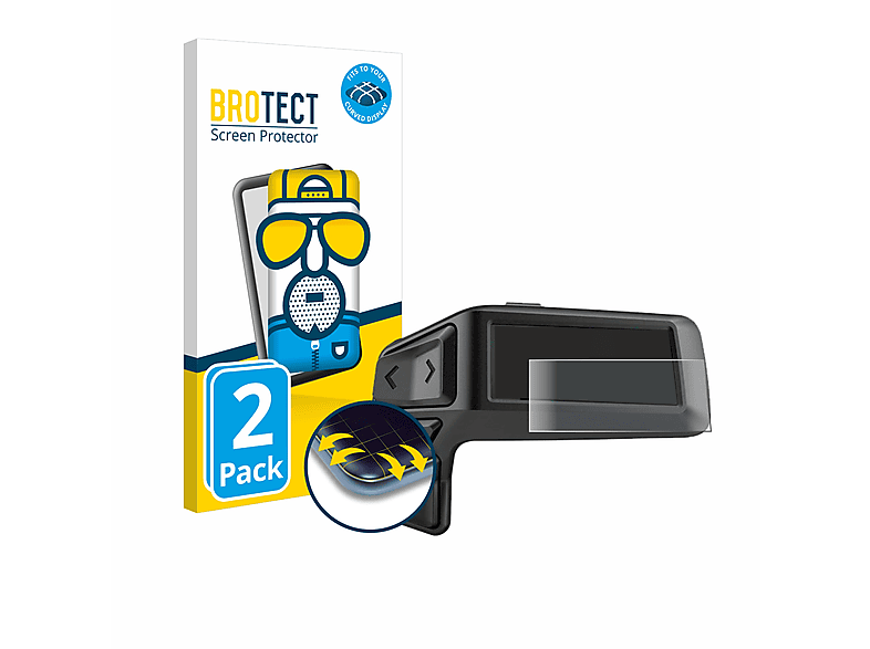Bosch matt Curved Purion 3D BROTECT Flex Schutzfolie(für 200) Full-Cover 2x