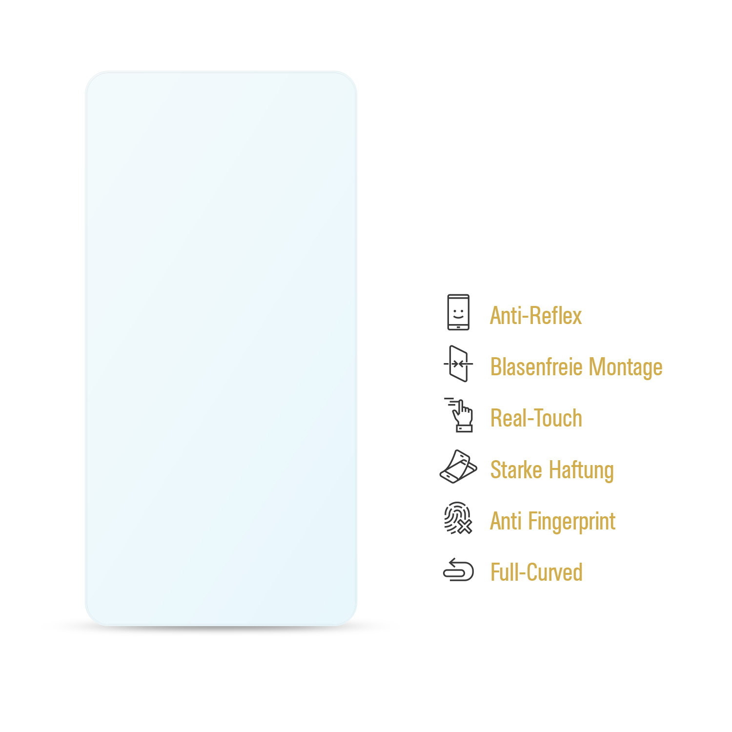 PROTECTORKING 4x FULL Ultra) Entspiegelt Samsung Displayschutzfolie(für Galaxy Schutzfolie S20 Premium CURVED