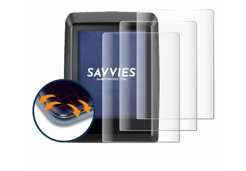 SAVVIES 4x Flex Full-Cover 3D Curved Schutzfolie(für Bosch Kiox