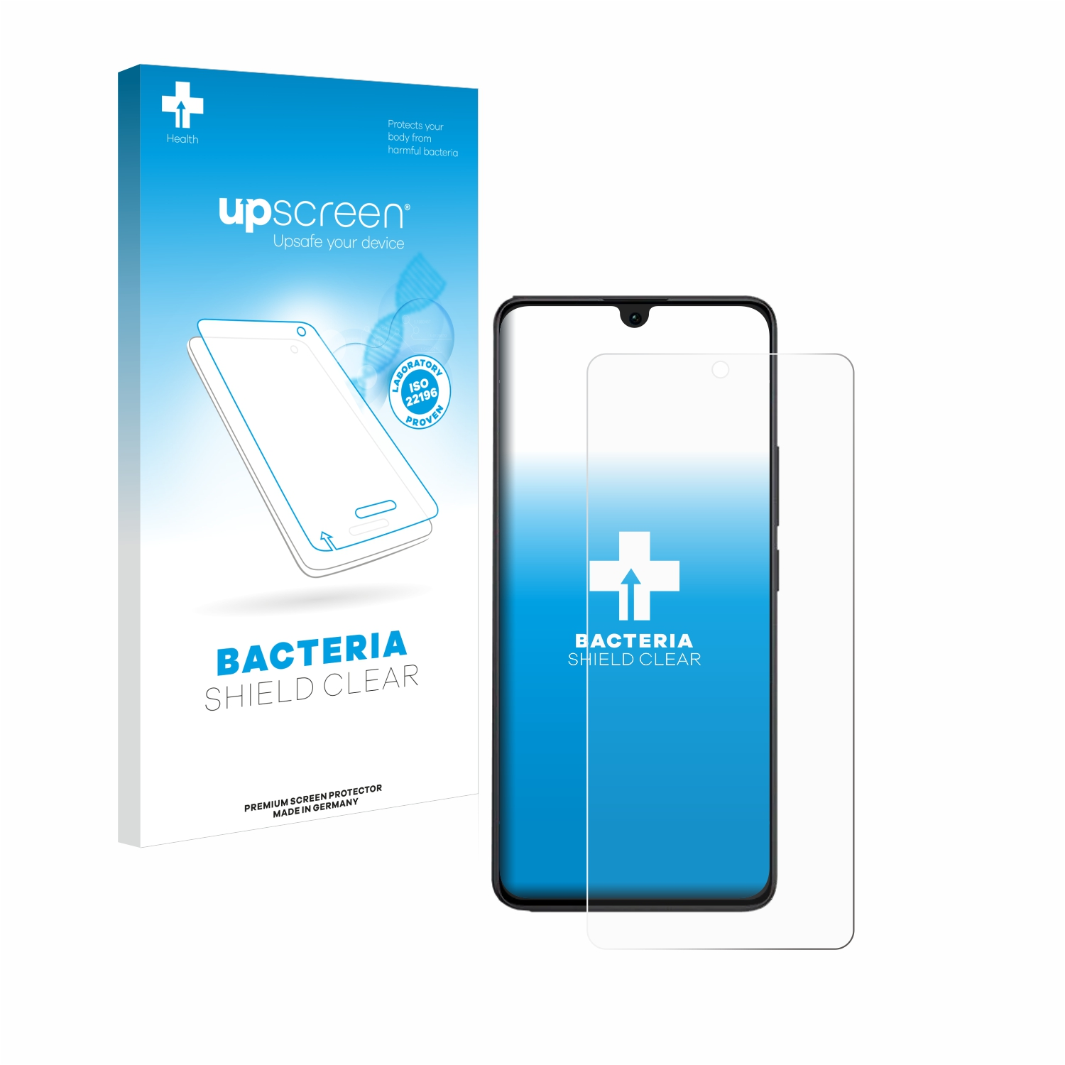 UPSCREEN antibakteriell klare Pro) Schutzfolie(für Xiaomi Note Redmi 13R