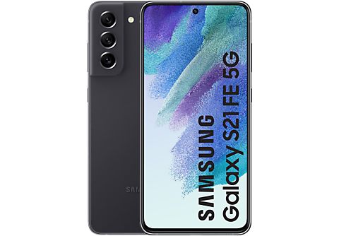 Móvil - SAMSUNG Galaxy S21 FE, Grafito, 256 GB, 8 GB RAM, 6,4 ", Qualcomm Snapdragon 888 (SM8350), 4500 mAh, Android