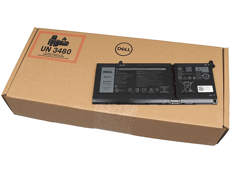 DELL 6TW9W Original Li-Polymer Akku, 11.25 Volt, 3640 mAh