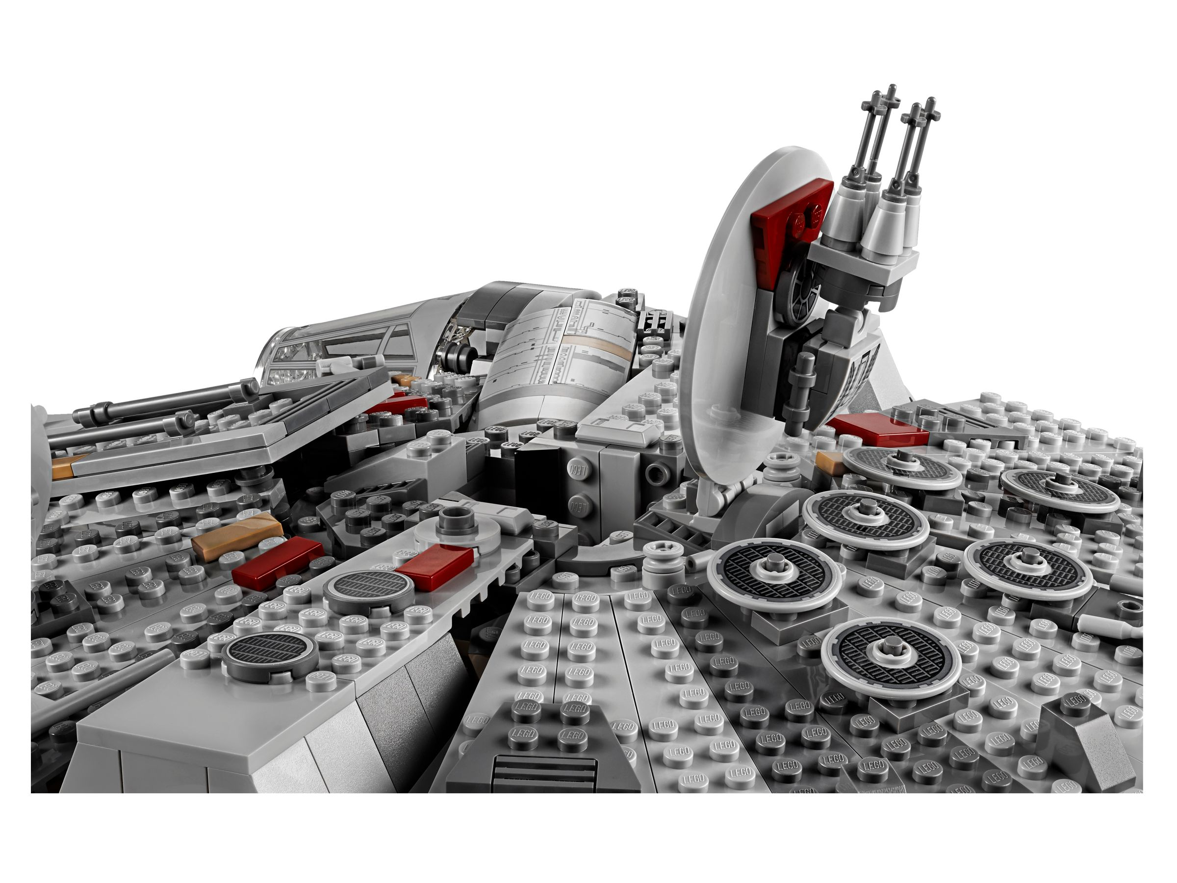 COSTRUZIONI LEGO 75257 - Star Wars, Millennium Falcon, 1351 pz, 9 anni