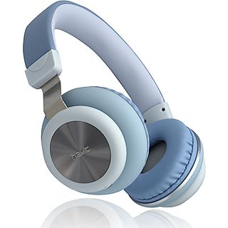 Auriculares con cable - HAVIT H2263D ENVOLVENTES, Circumaurales, Azul