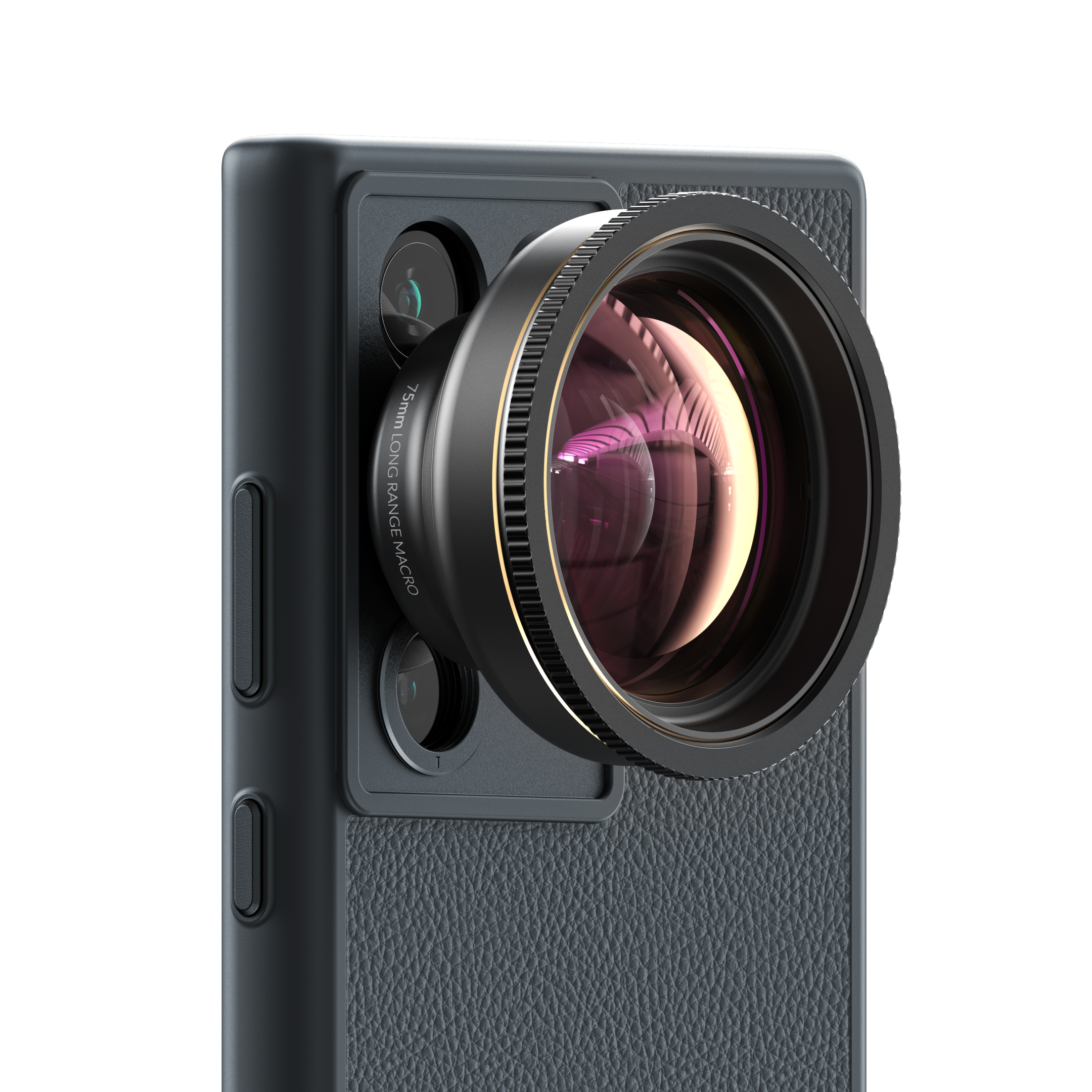 S23 Charcoal Objektivhalterung, SHIFTCAM Samsung, Case Backcover, mit LensUltra Ultra,