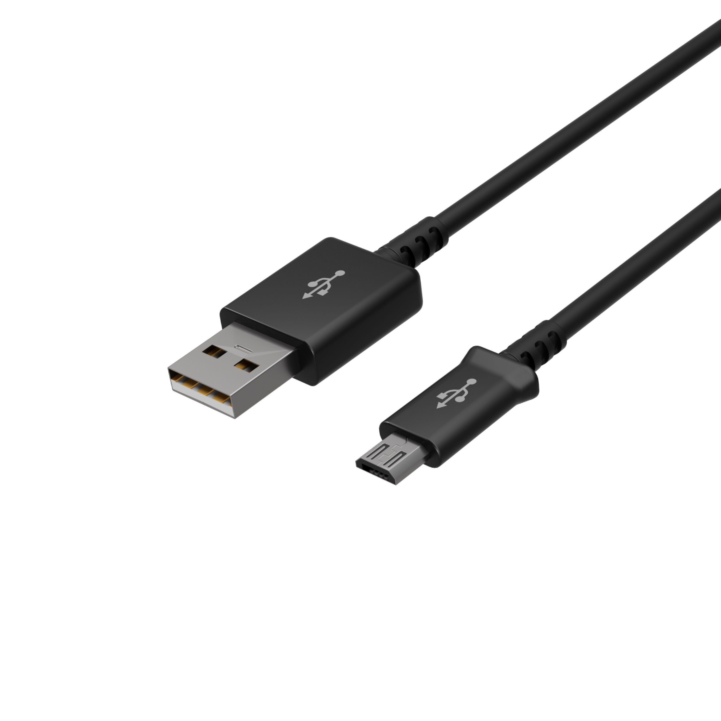 auf A Kabel USB-Ladekabel, USB USB-micro 1m FLEXLINE B Stecker