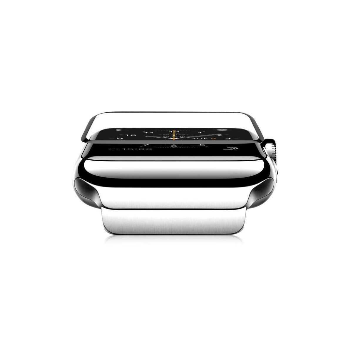 VENTARENT 2 Stück pple Schutzglas(für Apple Apple Series 40mm Series Watch (40mm), Displayschutz (40mm), 4 Watch Watch Apple (40mm), 5 Apple Apple SE, Watch 6 SE Series Watch (40mm))
