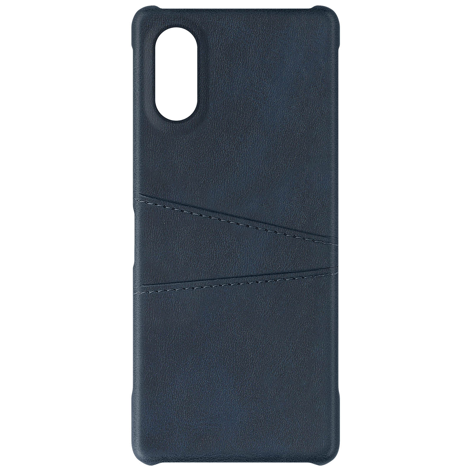 V, Xperia zwei Pocket Dunkelblau Protect, Kartenfächer 5 AVIZAR Sony, Series, and Backcover,