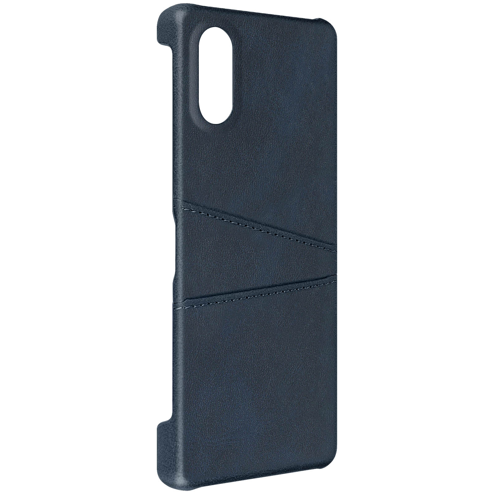 5 Kartenfächer V, zwei AVIZAR Pocket Sony, and Backcover, Xperia Dunkelblau Protect, Series,