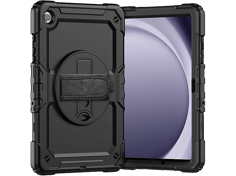 CAZY Stoßfest Hülle Kompatibel mit Galaxy Tab Tablethülle Backcover für Samsung Kunststof, TPU, Schwarz
