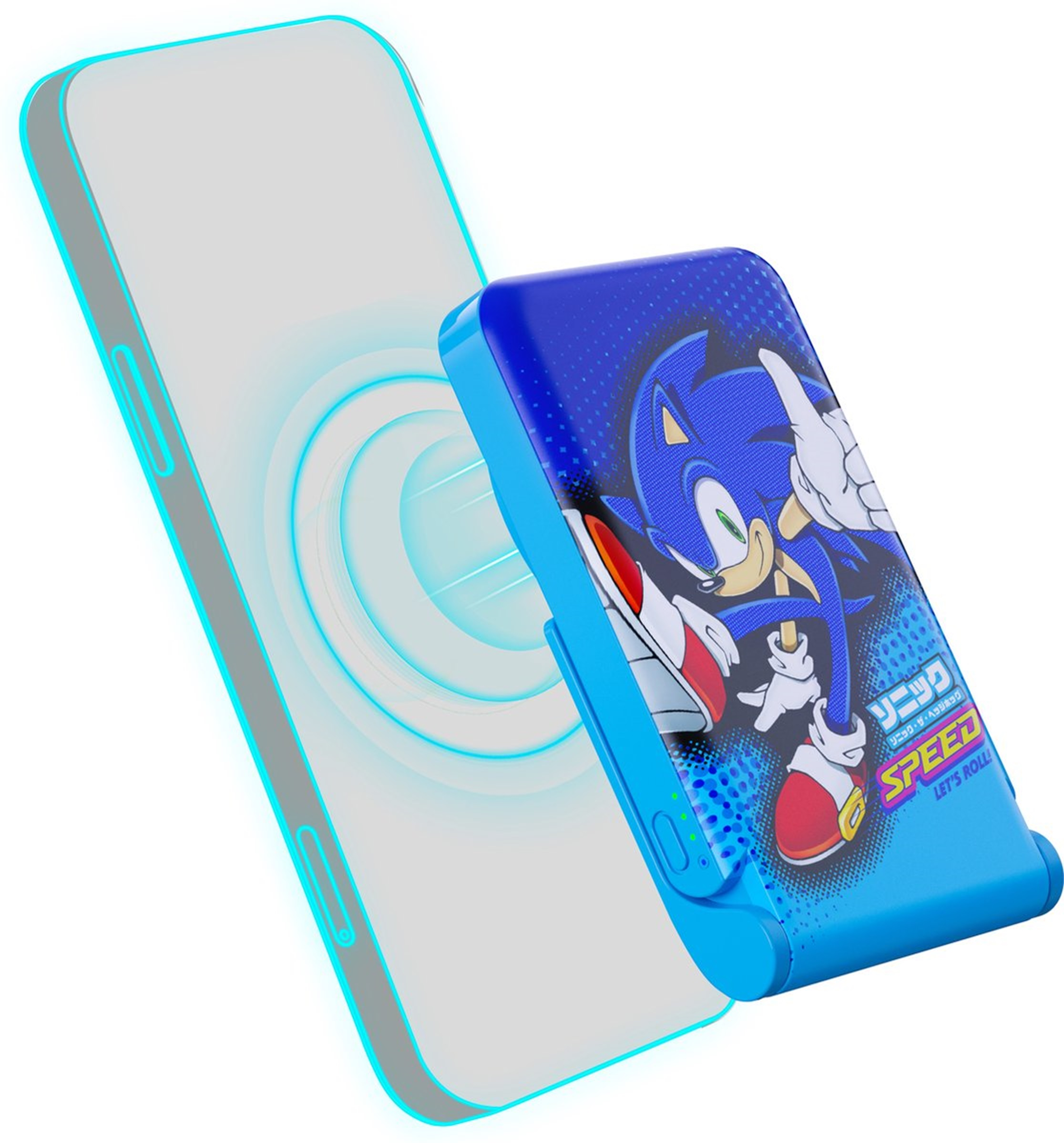 Powerbank blau the – Hedgehog Let\'s OTL 5000,00 Sonic mAH Roll
