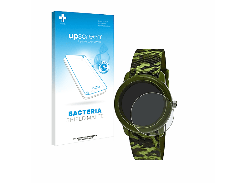 UPSCREEN antibakteriell entspiegelt matte Schutzfolie(für Pure Time Kids Watch) | Smartwatch Schutzfolien & Gläser