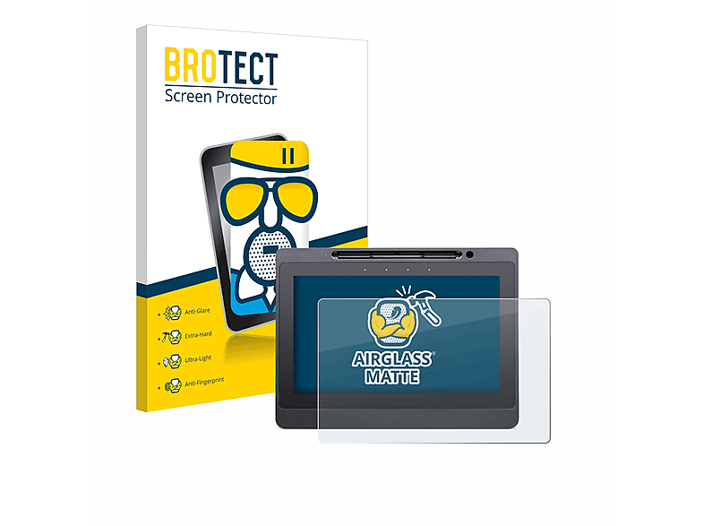 BROTECT Airglass matte Schutzfolie(für Wacom DTU-1141B)