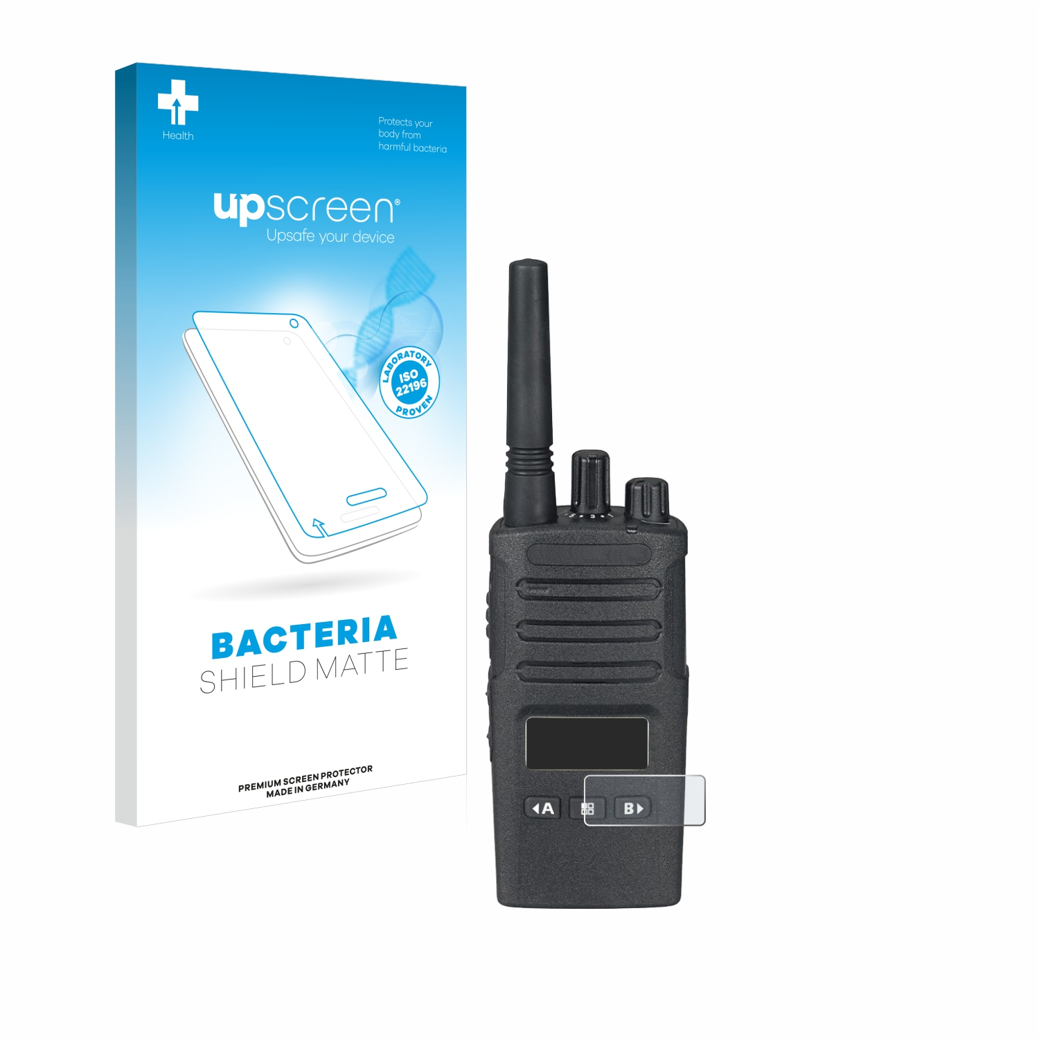 UPSCREEN antibakteriell entspiegelt matte Motorola XT460) Schutzfolie(für