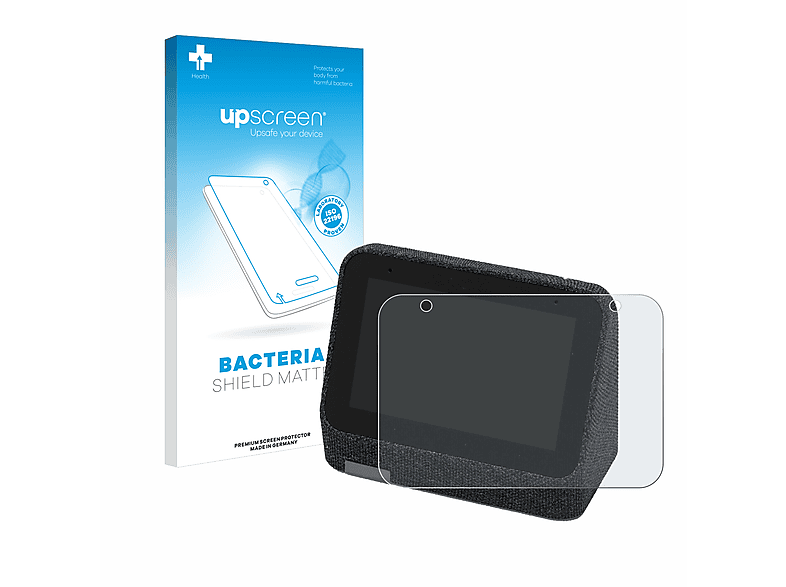 UPSCREEN antibakteriell entspiegelt matte Schutzfolie(für Lenovo Smart Clock 2)