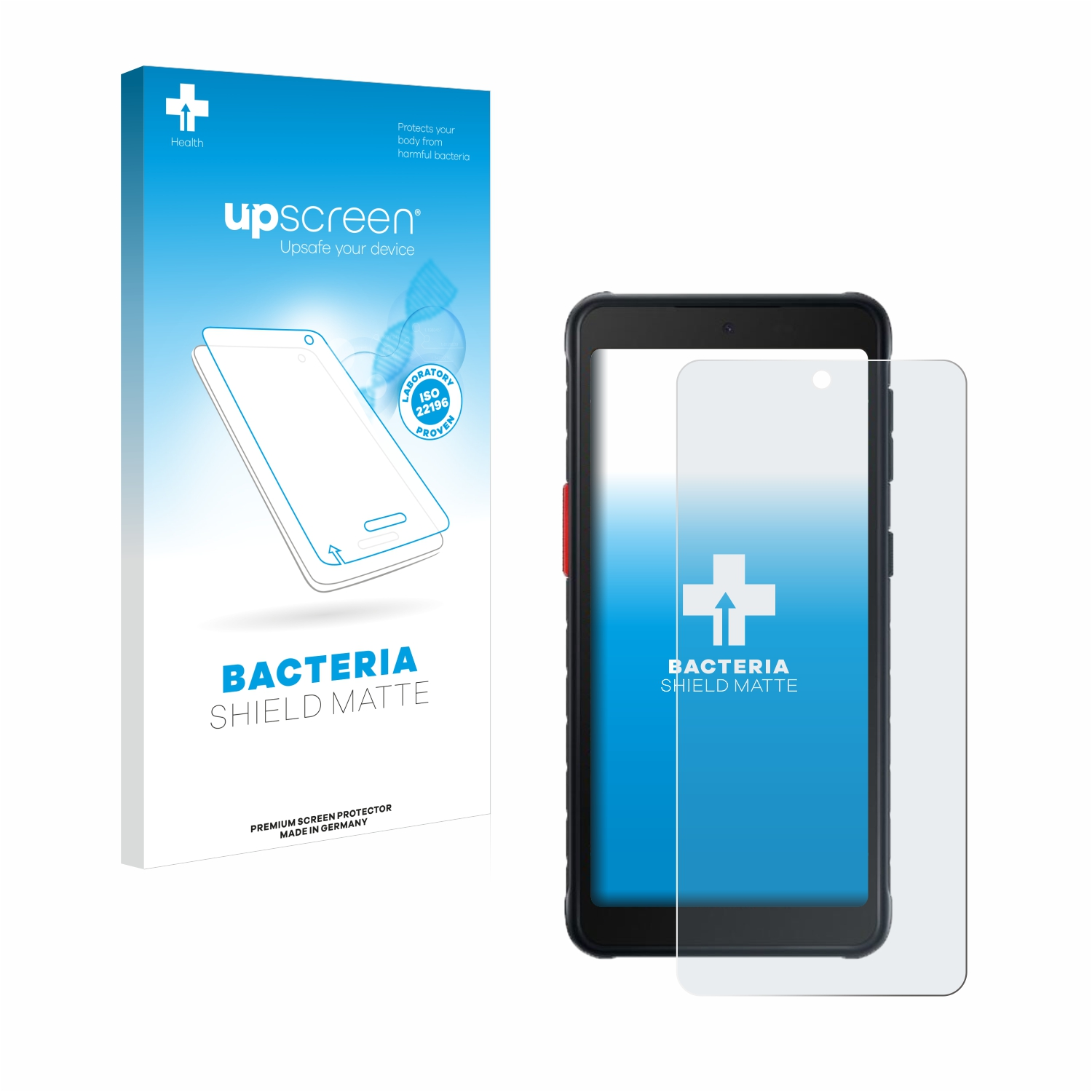 UPSCREEN antibakteriell entspiegelt Samsung XCover Schutzfolie(für Galaxy matte 5)