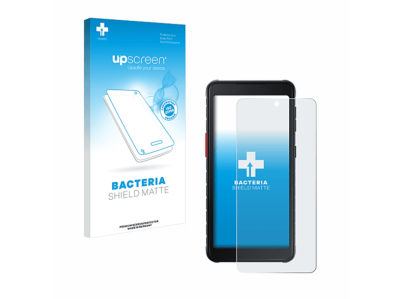 UPSCREEN antibakteriell 5) Schutzfolie(für entspiegelt XCover Galaxy Samsung matte