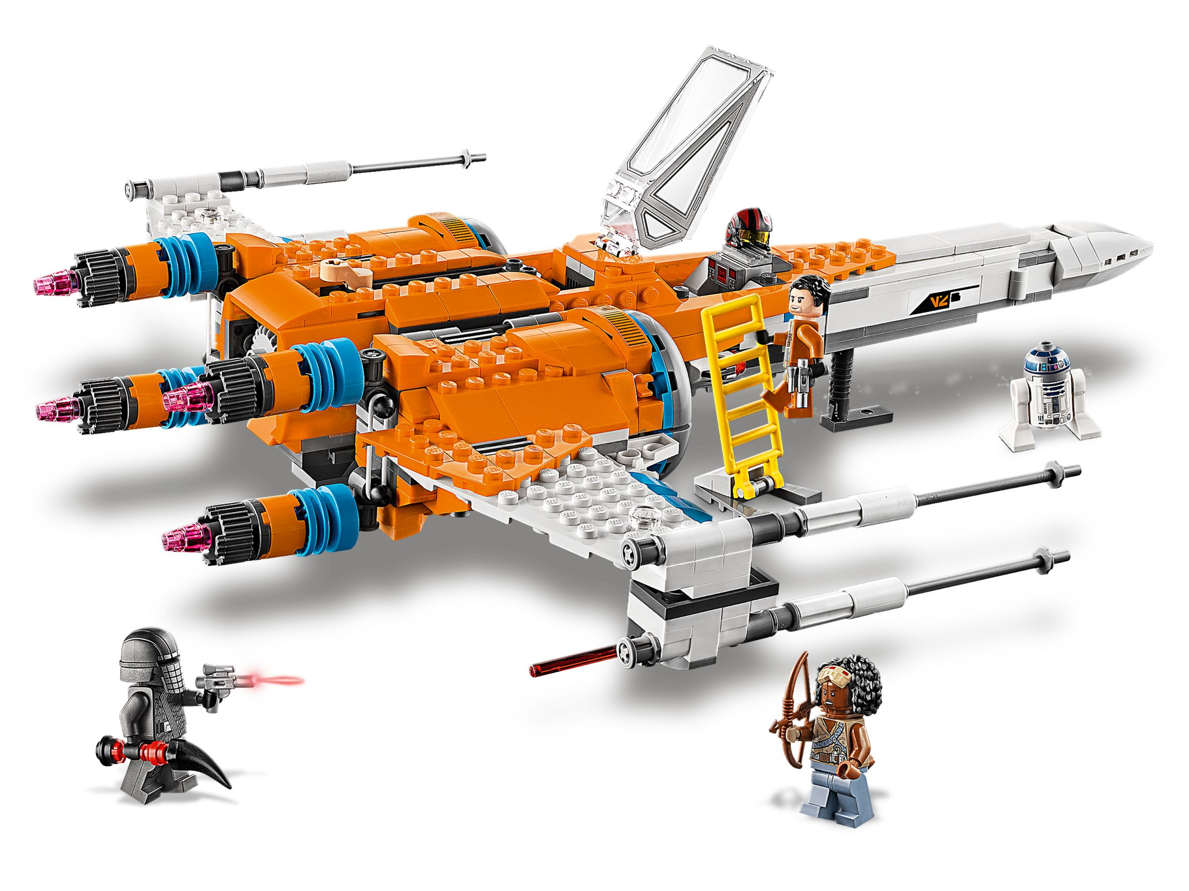 LEGO X-WING Mehrfarbig Bausatz, DAMERONS POE STARFIGHTER 75273