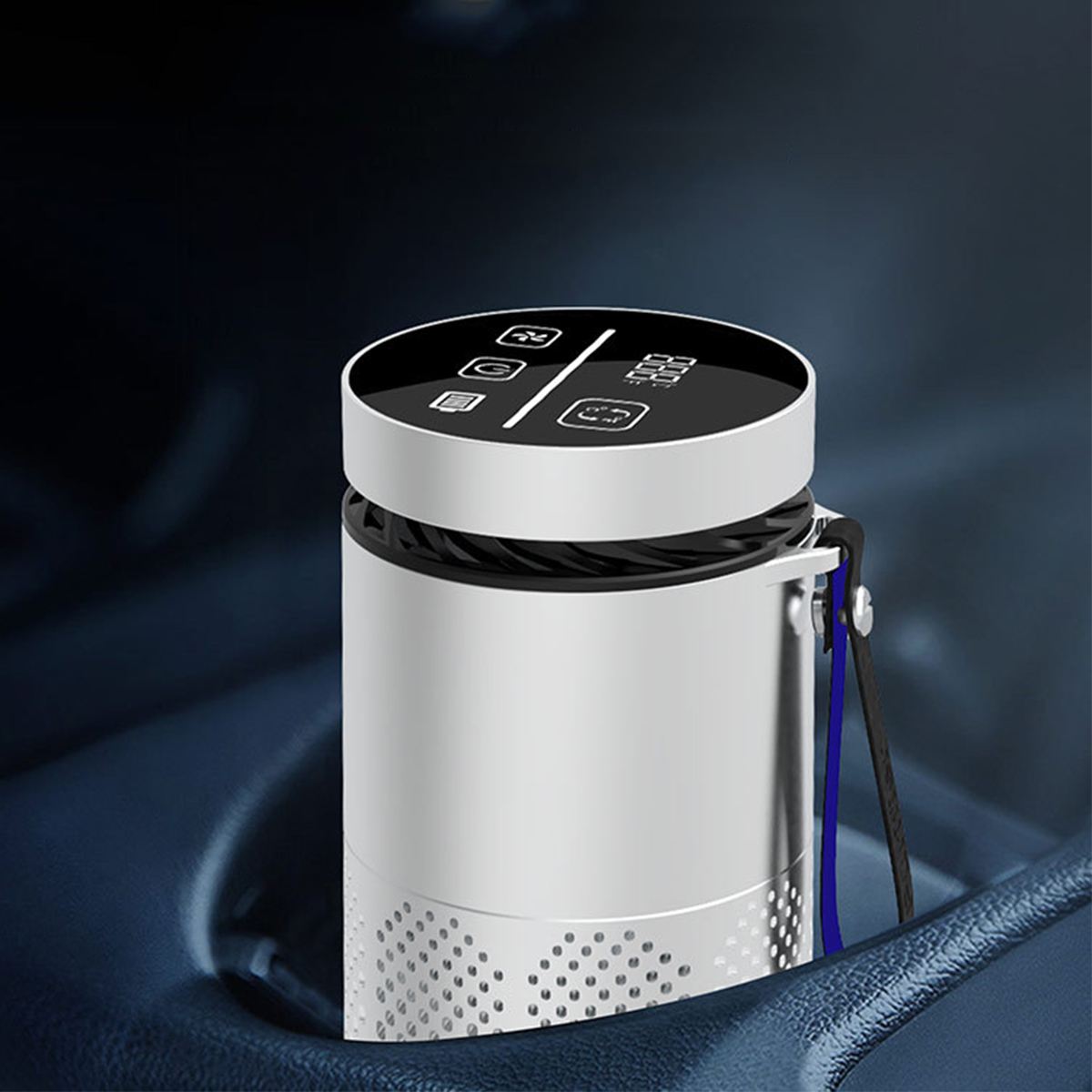 BRIGHTAKE Intelligenter Deviny tragbares Luftreiniger-Temperaturen-Touchscreen Watt) Weiß Subsycry Luftreiniger Verstärkung (2