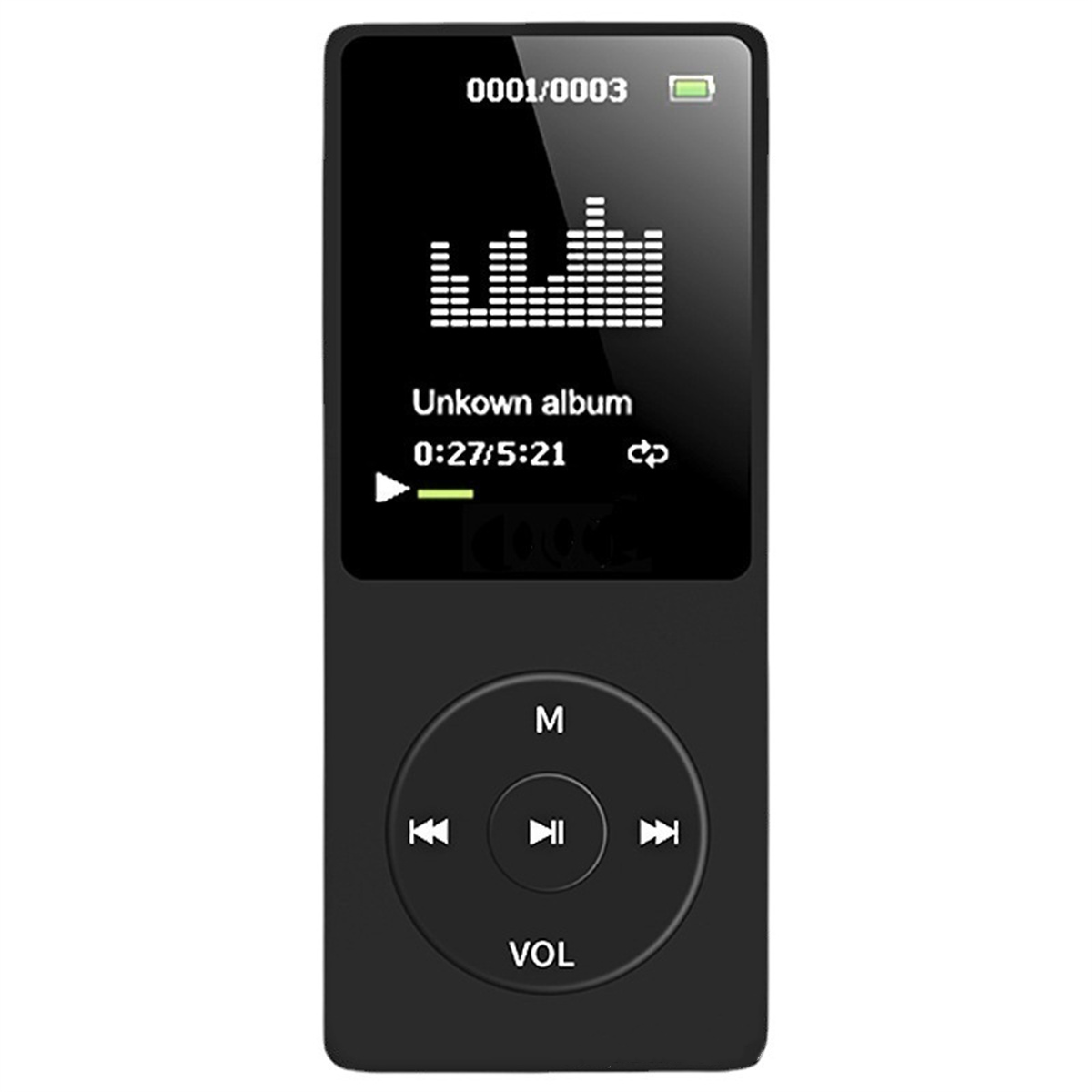 SYNTEK MP3 MP4 Music Player GB, Plug-in Lautsprecher Sport MP3-Player Walkman schwarz 16 Kinderfreundlich 16G Mini Externer