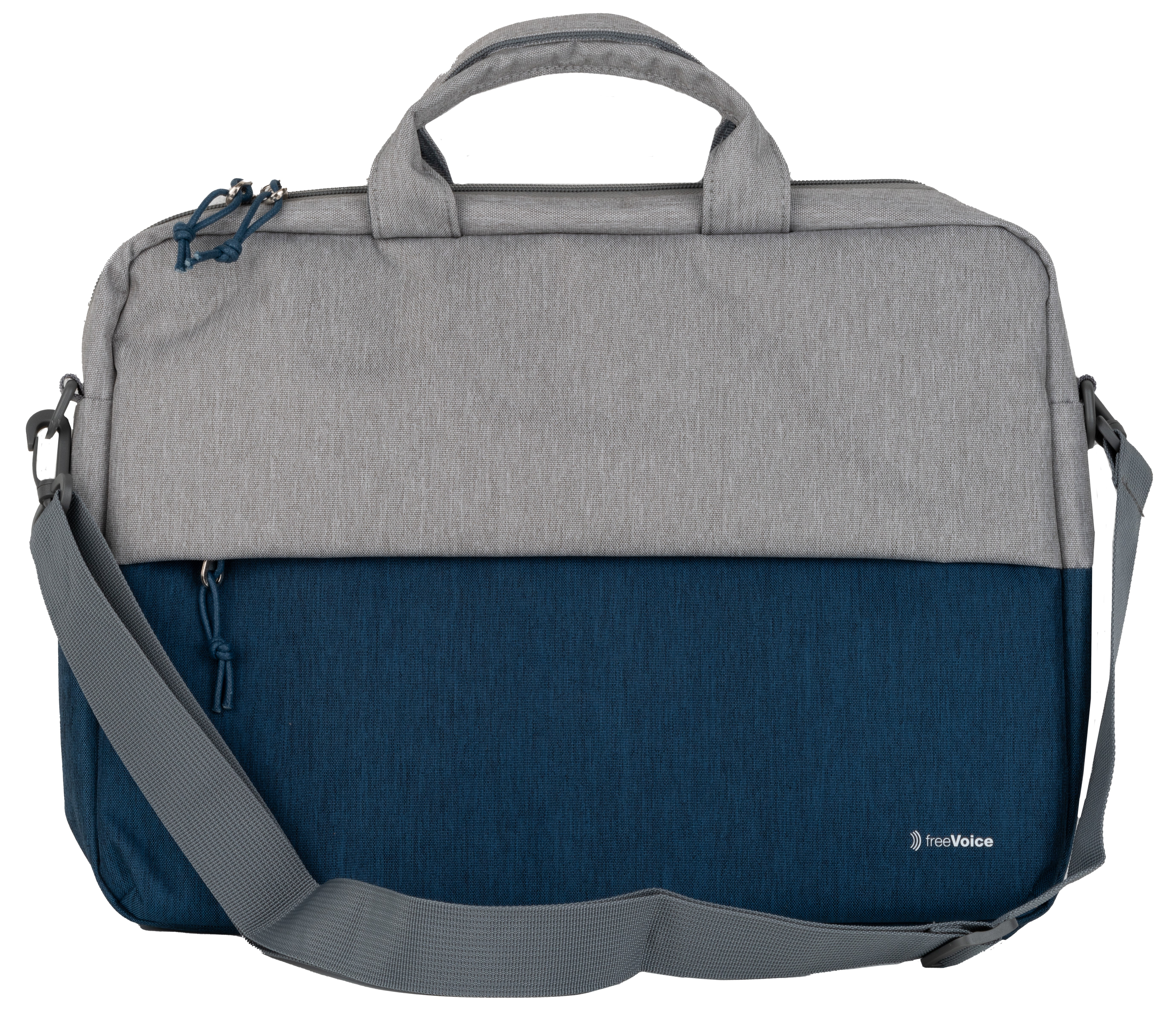 FREEVOICE Urban Laptoptasche Universal Polyester, Full Grau, Cover für Blau