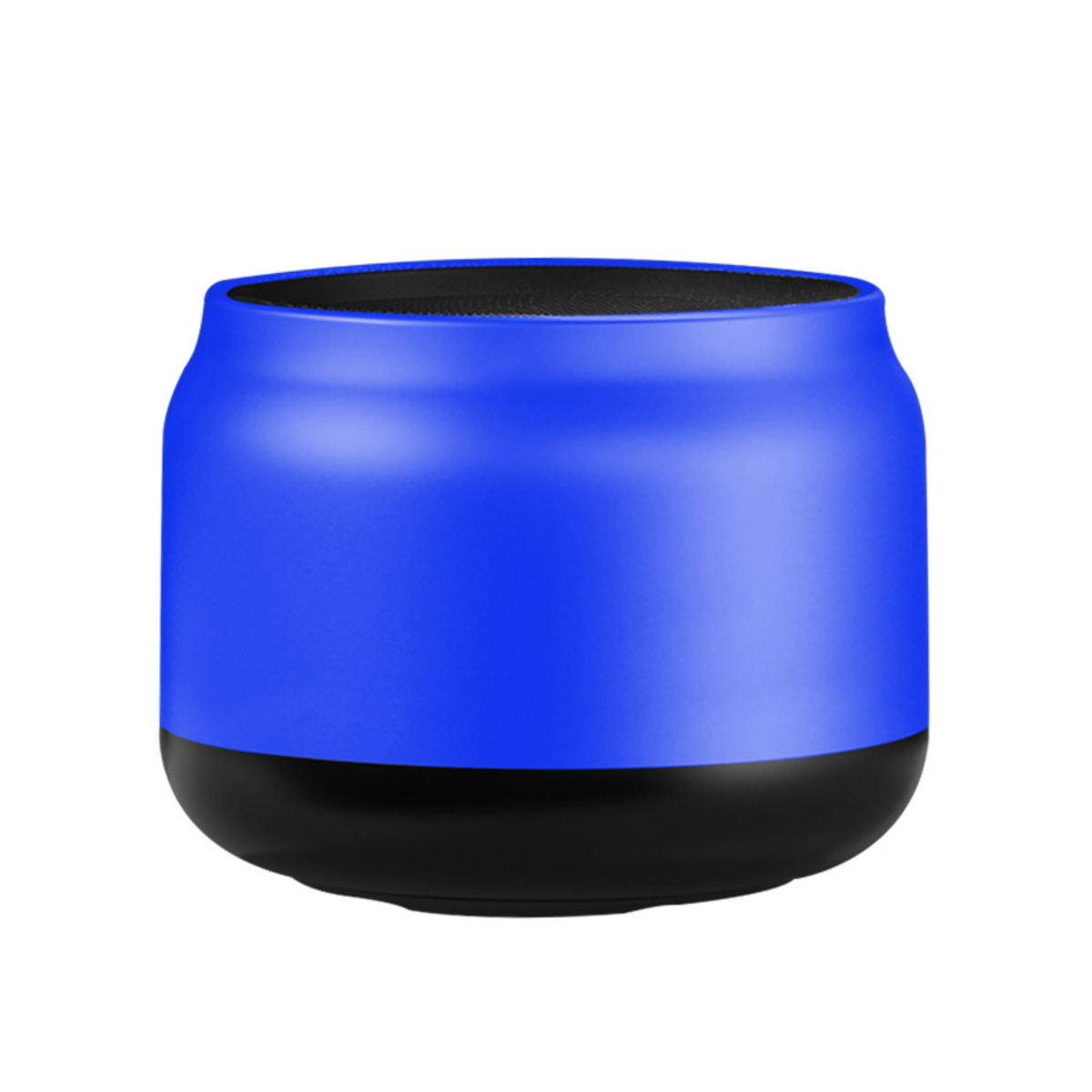BYTELIKE Bluetooth-Mini-Metall-Lautsprecher, Subwoofer, Bluetooth-Lautsprecher, Langlebigkeit, Kompakt und Tragbar Blau