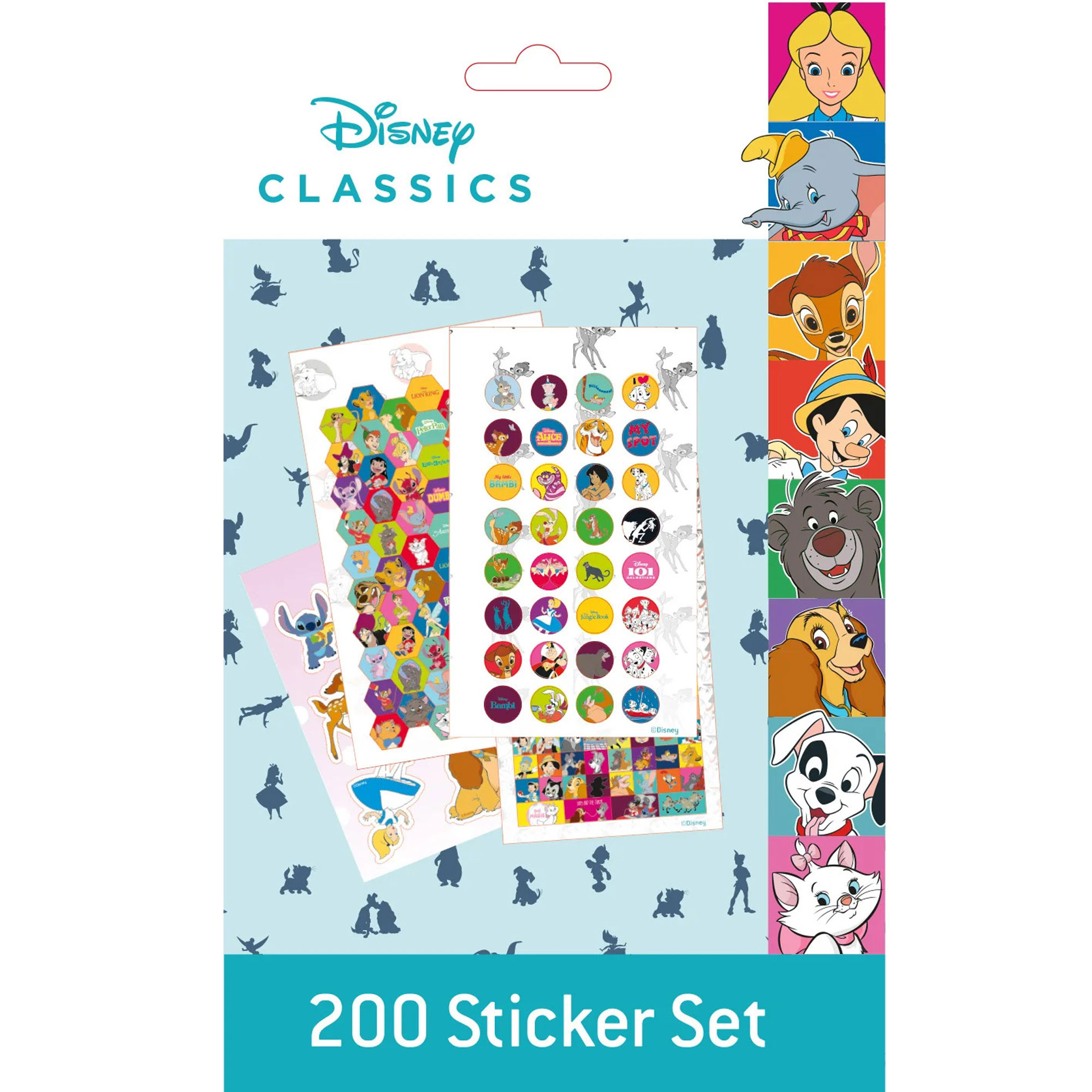 200 Sticker Set - Disney Classic 