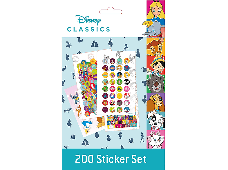 Sticker - Classic Disney - 200 Set