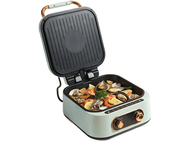 SHAOKE Crêpe-Maker - Genuss pur beweglichen 180° Platten mit Wok