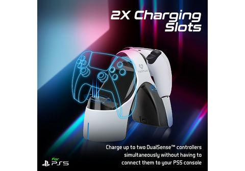 Cargador dual PS5 charging station - Disco