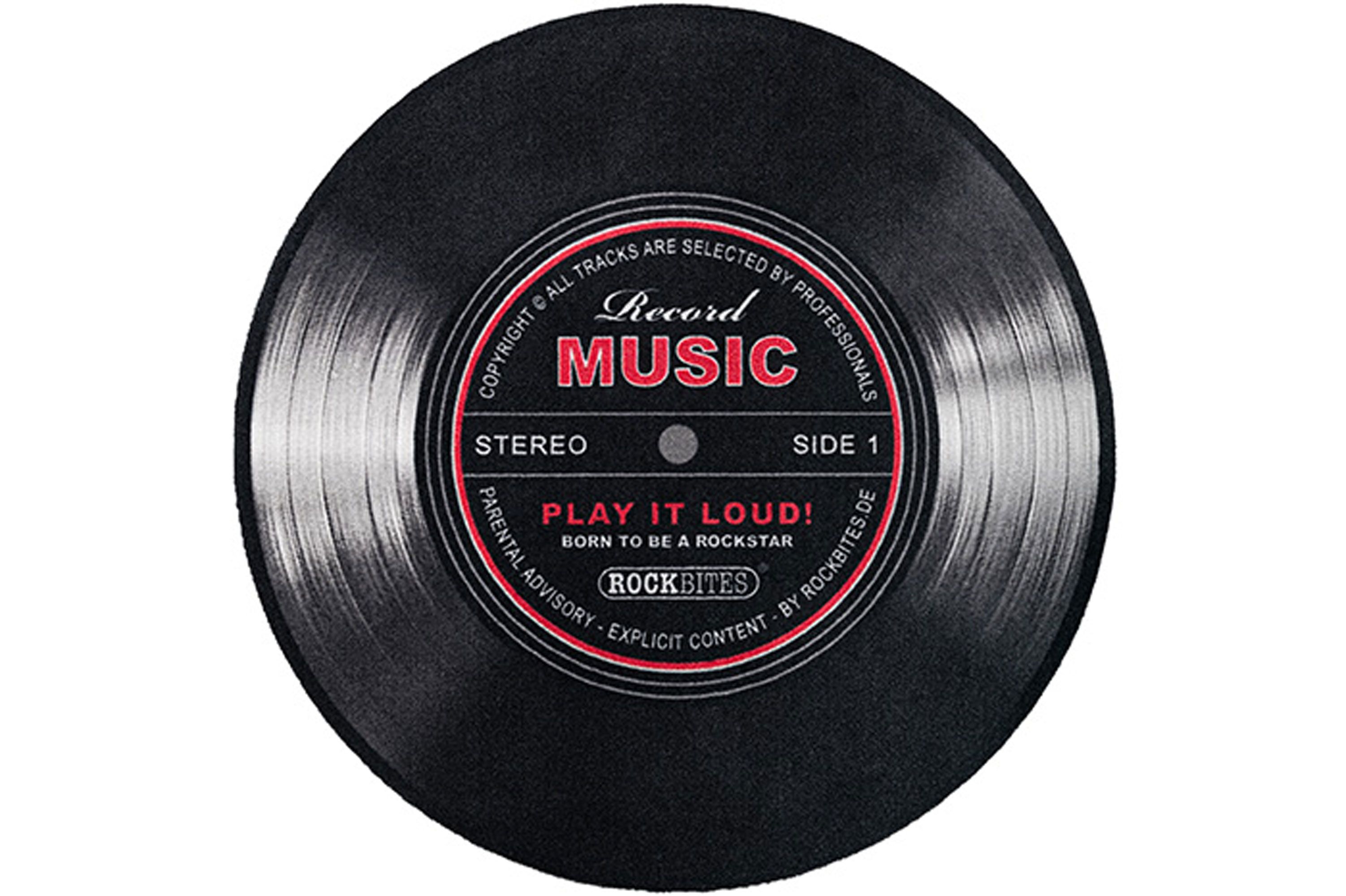 Music Record Ø - - 120 schwarz cm