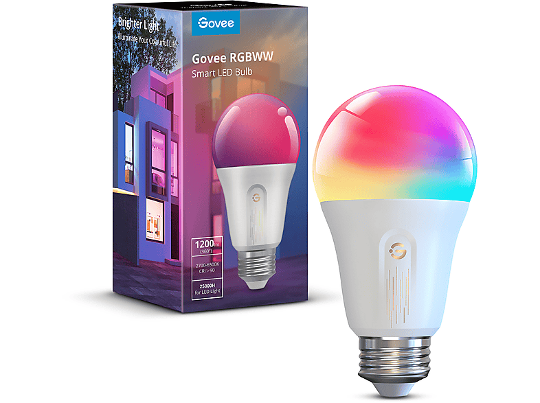 GOVEE H6009 Smart Wifi BLE Glühbirne LED Glühbirne RGB MediaMarkt