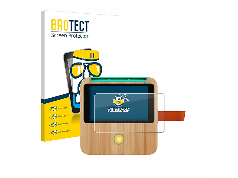 brotect Pellicola Protettiva per tigerbox Touch/Touch Plus Protezione Schermo (2 Pezzi) [Trasparente, Anti-Impronte