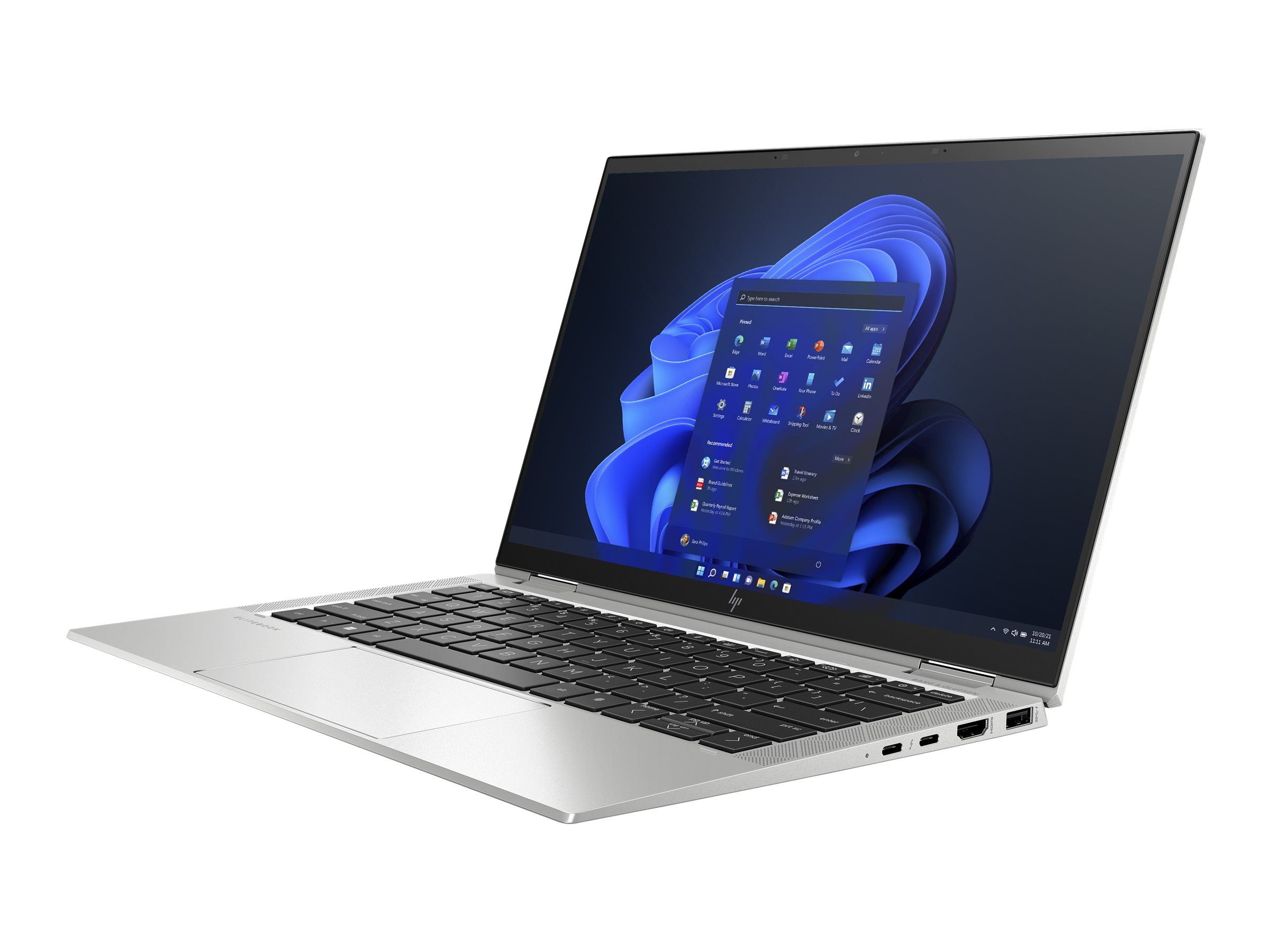 HP EliteBook x360 1030 G8, Iris Xe i5 Graphics, RAM, Prozessor, 512 Intel silber Zoll 13,3 Core™ Display, 16 SSD, GB Intel® Notebook GB mit